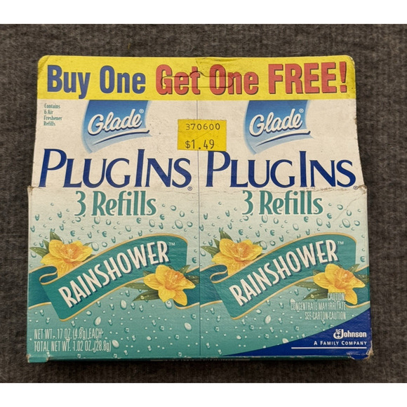 Glade PlugIns Gel Refills RAINSHOWER - 6 Gel Refills (6) - Picture 1 of 4
